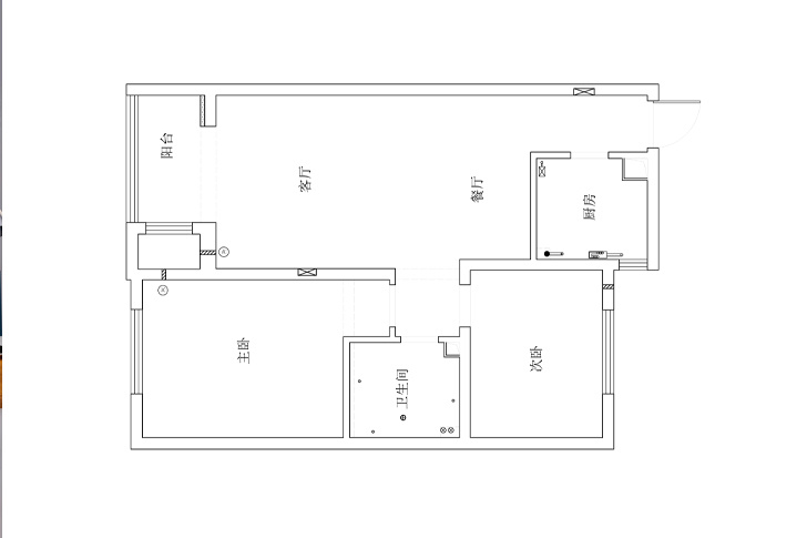 保定市裝修案例亢龍朗峰 北歐風(fēng)格